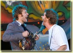 Chris Thile and Sam Bush