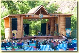 Folks Fest stage on Planet Bluegrass