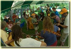 Roland White at RockyGrass Academy