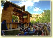 Planet Bluegrass stage