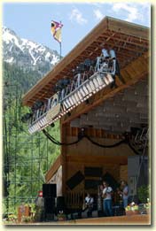 Town Park stage in Telluride