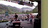 Stephen Kellogg & the Sixers on the Telluride stage