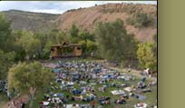 The Planet Bluegrass stage