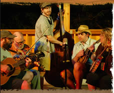 Band scramble in the Pavilion