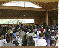 Convocation in the Pavilion
