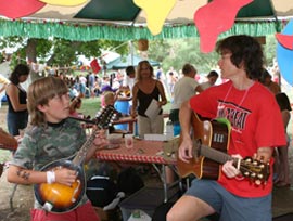 Jammin in the Family Tent