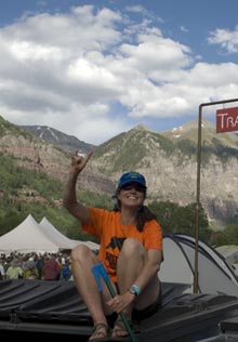 Compost Crew at Telluride Bluegrass (photo: Russell Bramlett)