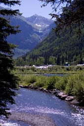 Bear Creek in Telluride's Town Park