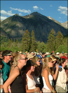 Telluride crowd