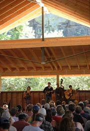 Pews from the original Wildflower Theater