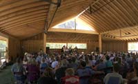 Nickel Creek performs in the new Wildflower Pavilion