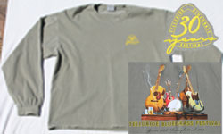 30th Anniv. Long Sleeve Tshirt -Taupe - XL only