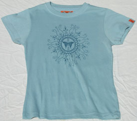 Adide Butterfly Flower Women's Tshirt